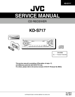 JVC KDS-717-Service-Manual
